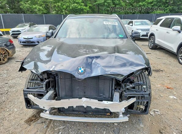 5UXTR9C56KLR07513 2019 BMW X3 Black Front view