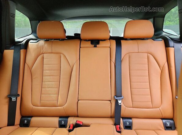 5UXTR9C56KLR07513 2019 BMW X3 Black Rear seats view