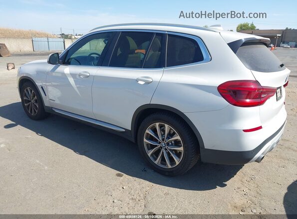 5UXTR9C57JLC80676 2018 BMW X3 White Tył lewy