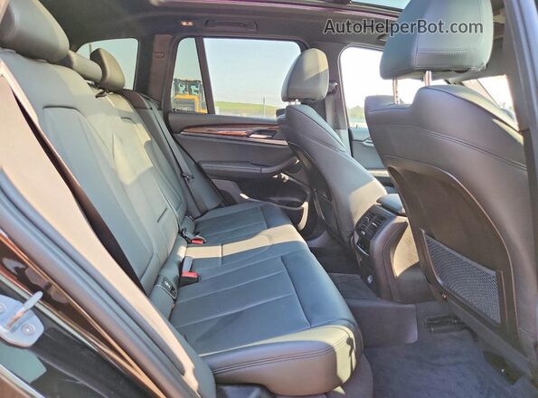 5UXTR9C57KLE16760 2019 BMW X3 Black Rear interior view