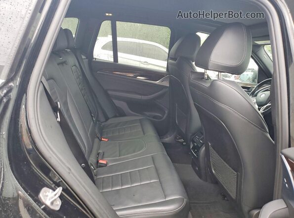 5UXTR9C57KLE19576 2019 BMW X3 Black Widok wnętrza z tyłu