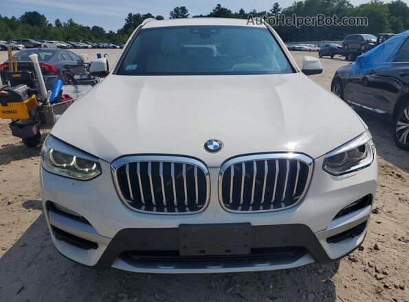 5UXTR9C57KLP84093 2019 BMW X3 White Widok z przodu