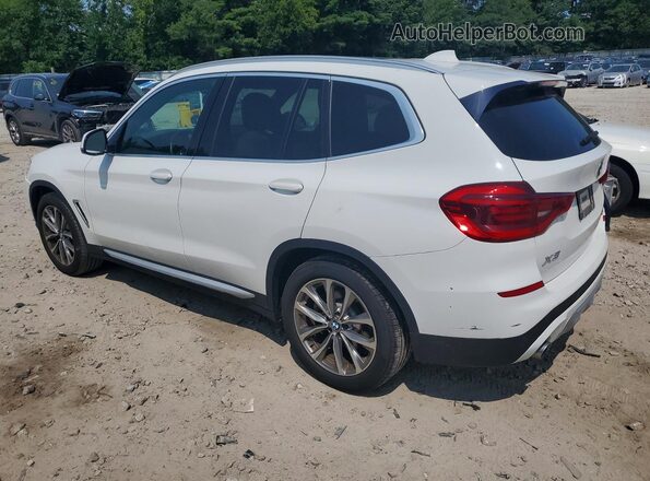 5UXTR9C57KLP84093 2019 BMW X3 White Tył lewy