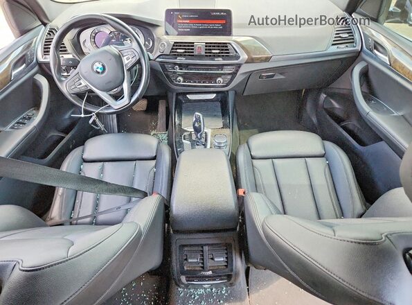 5UXTR9C58JLD57037 2018 BMW X3 Black Vista del salpicadero
