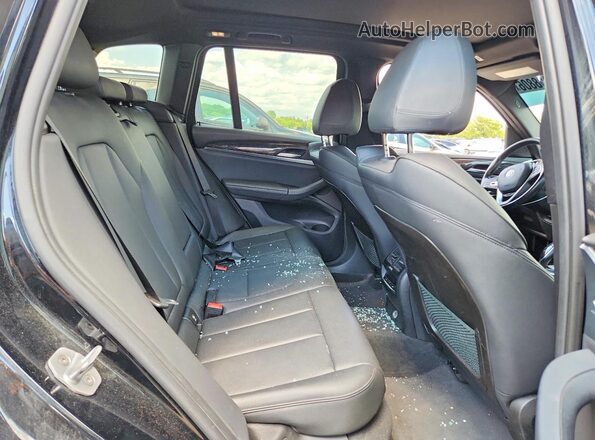 5UXTR9C58JLD57037 2018 BMW X3 Black Vista interior trasera
