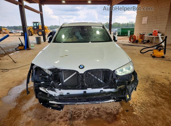 5UXTR9C58JLD62545 2018 BMW X3 White Вид спереду