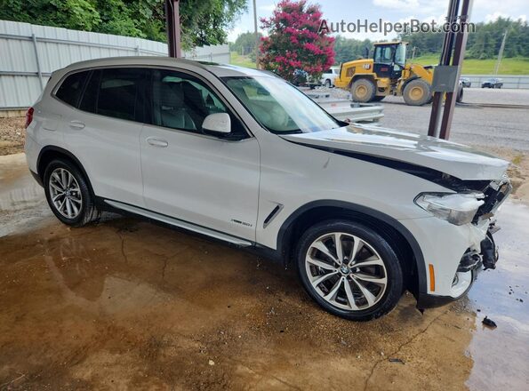 5UXTR9C58JLD66420 2018 BMW X3 White 