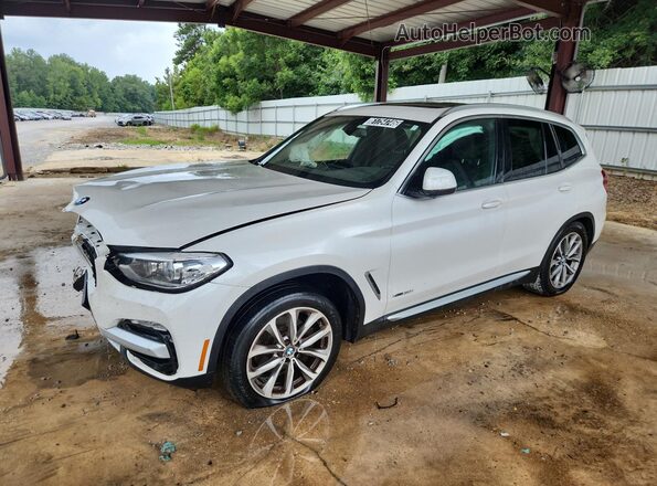 5UXTR9C58JLD66420 2018 BMW X3 White 