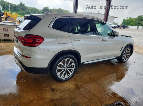 5UXTR9C58JLD66420 2018 BMW X3 White Tył prawy