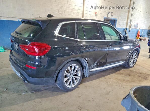 5UXTR9C58KLP82322 2019 BMW X3 Black უკანა მარჯვენა