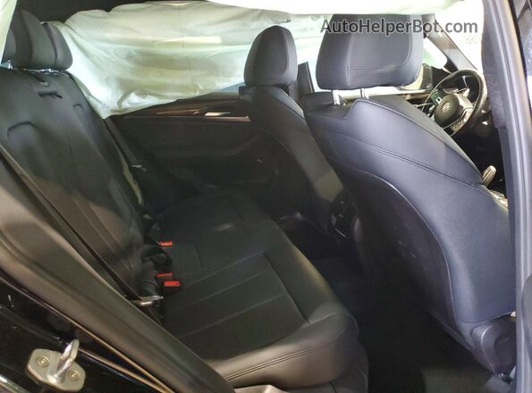 5UXTR9C58KLP82322 2019 BMW X3 Black უკანა სალონის ხედი