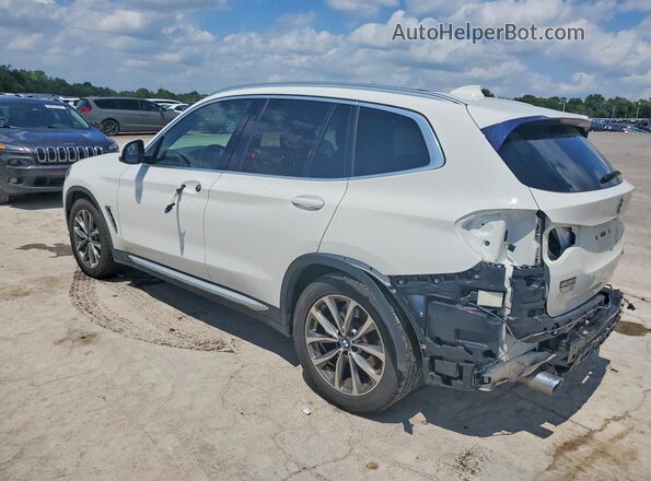 5UXTR9C58KLR05049 2019 BMW X3 White Задня ліва чверть