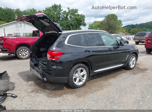 5UXTR9C59JLD63395 2018 BMW X3 Black Tył prawy