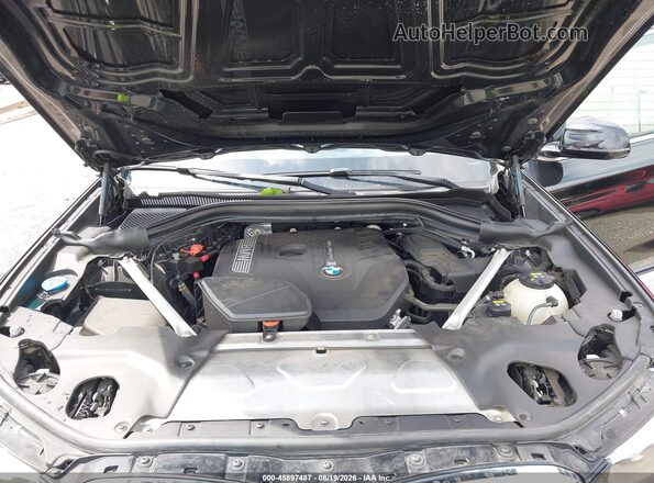 5UXTR9C59JLD63395 2018 BMW X3 Black Widok z tyłu
