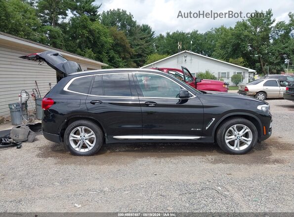 5UXTR9C59JLD63395 2018 BMW X3 Black Widok wnętrza 360 stopni