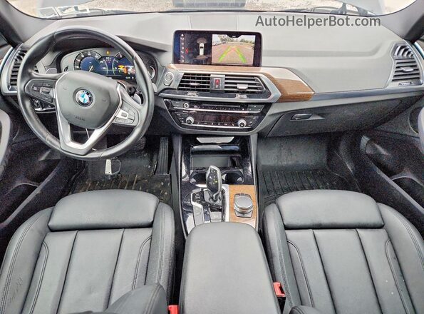 5UXTR9C59KLD94423 2019 BMW X3 Black Widok deski rozdzielczej