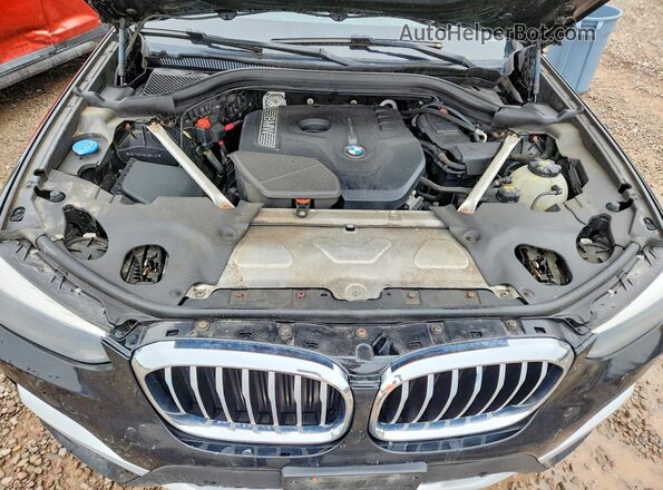5UXTR9C59KLD94423 2019 BMW X3 Black Widok komory silnika