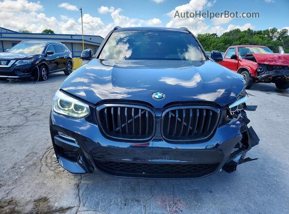 5UXTR9C59KLP85441 2019 BMW X3 Black Vista frontal
