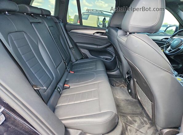 5UXTR9C59KLP85441 2019 BMW X3 Black Vista interior trasera