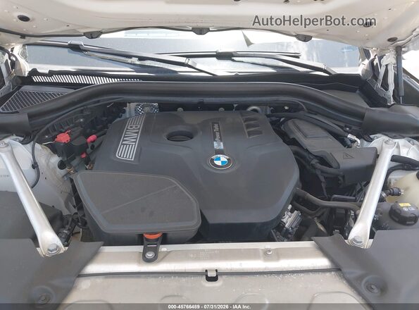 5UXTR9C59KLR07070 2019 BMW X3 White Հետևի տեսք