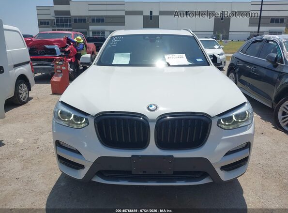 5UXTR9C59KLR07070 2019 BMW X3 White Սարքավորումների վահանակի տեսք