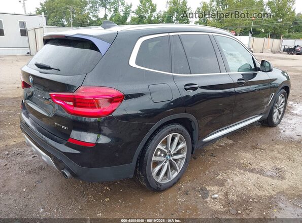 5UXTR9C5XJLD70016 2018 BMW X3 Black Հետևի աջ