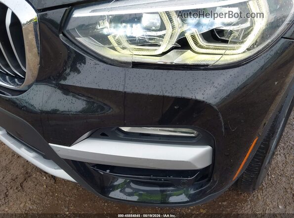 5UXTR9C5XJLD70016 2018 BMW X3 Black Դիմացի տեսք