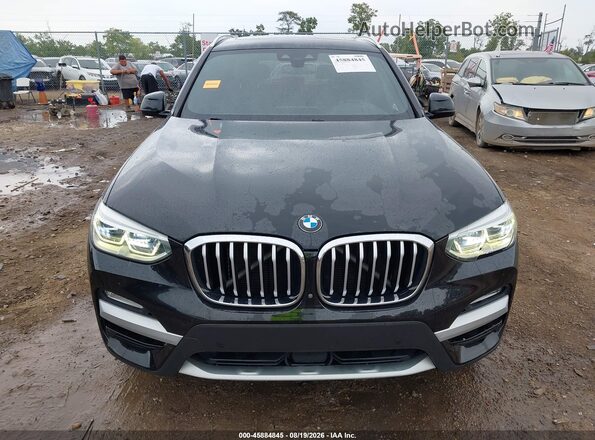5UXTR9C5XJLD70016 2018 BMW X3 Black Սարքավորումների վահանակի տեսք