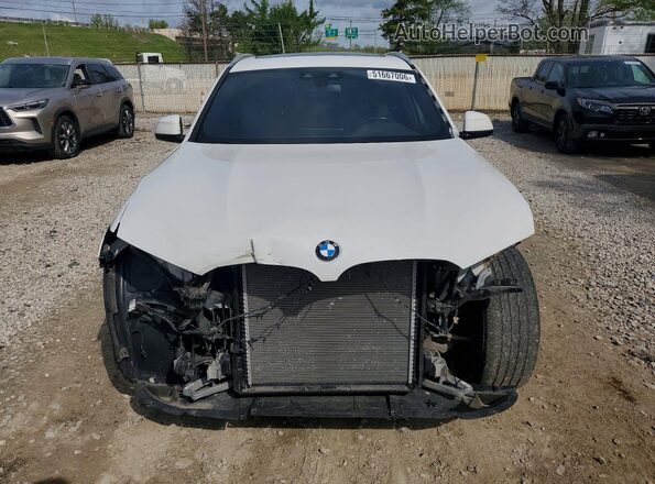 5UXTR9C5XKLE11567 2019 BMW X3 White Вид спереду