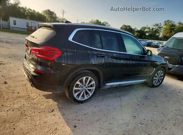 5UXTR9C5XKLP94410 2019 BMW X3 Черный Задняя правая четверть