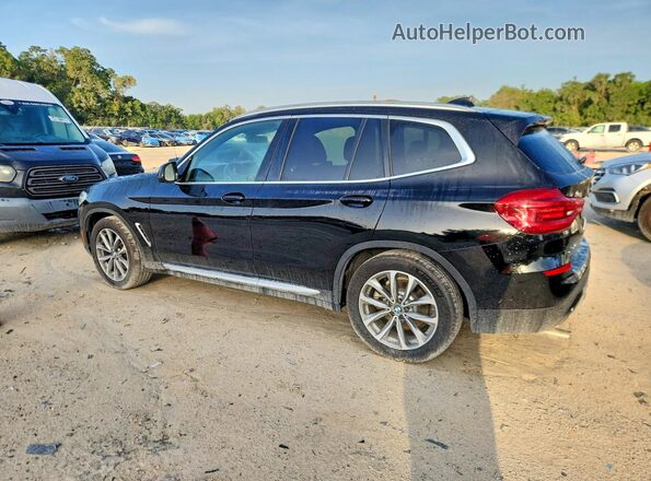 5UXTR9C5XKLP94410 2019 BMW X3 Черный Задняя левая четверть