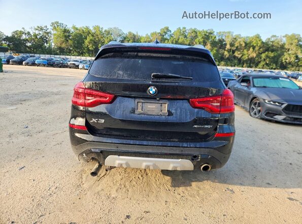 5UXTR9C5XKLP94410 2019 BMW X3 Черный Вид сзади