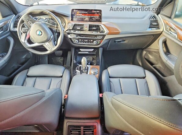 5UXTR9C5XKLP94410 2019 BMW X3 Черный Вид панели приборов