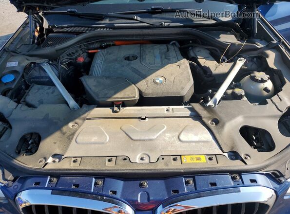 5UXTS1C04L9D52878 2020 BMW X3 Синий Вид подкапотного пространства