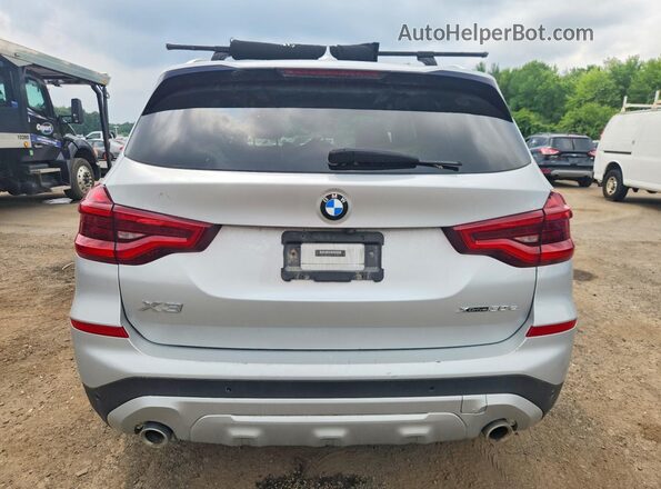 5UXTS1C05M9F02501 2021 BMW X3 Silver Rear view