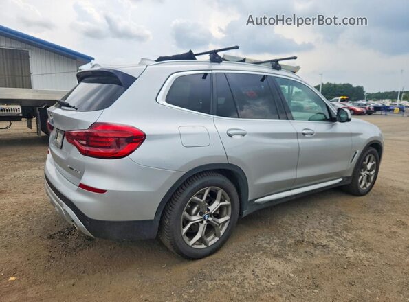 5UXTS1C05M9F02501 2021 BMW X3 Silver Rear right