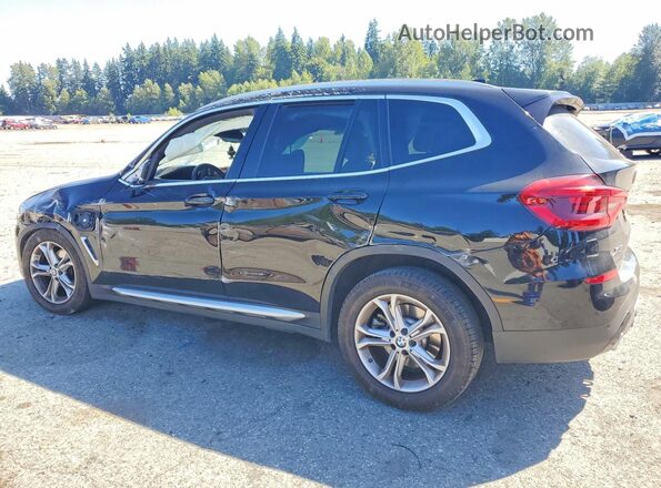 5UXTS1C0XM9E58320 2021 BMW X3 Black Rear left