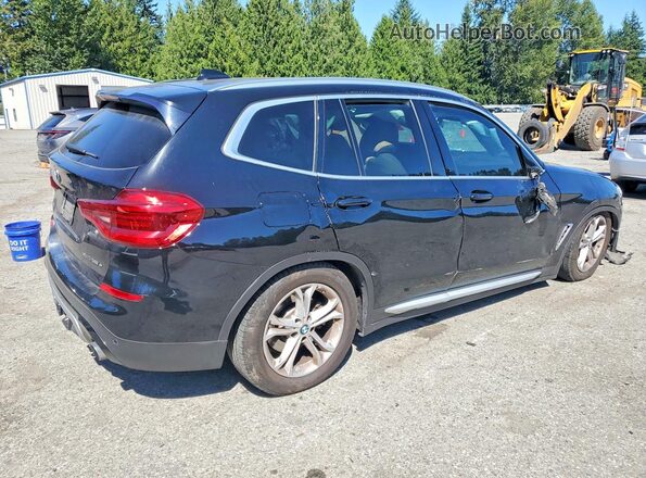 5UXTS1C0XM9E58320 2021 BMW X3 Black Rear right