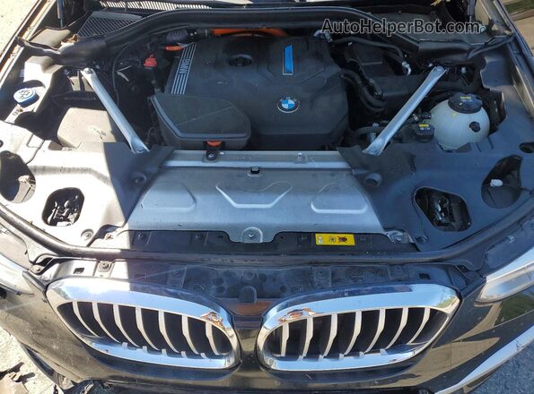 5UXTS1C0XM9E58320 2021 BMW X3 Black Engine compartment view