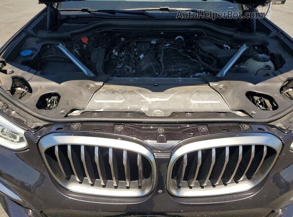5UXTS3C50K0Z06246 2019 BMW X3 Black Սալոնի հետևի տեսք