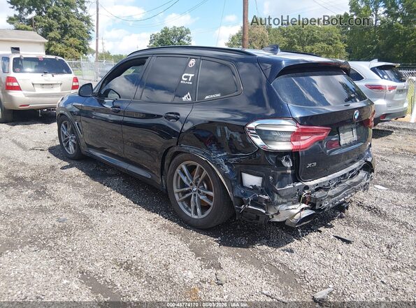 5UXTS3C51K0Z10564 2019 BMW X3 Black Rear left