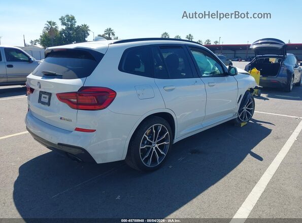 5UXTS3C51KLR72559 2019 BMW X3 White Rear right