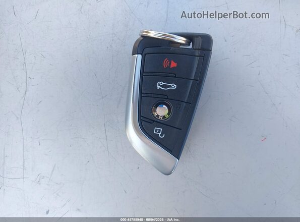 5UXTS3C51KLR72559 2019 BMW X3 White Dashboard view