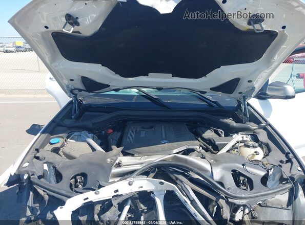 5UXTS3C51KLR72559 2019 BMW X3 White Rear view