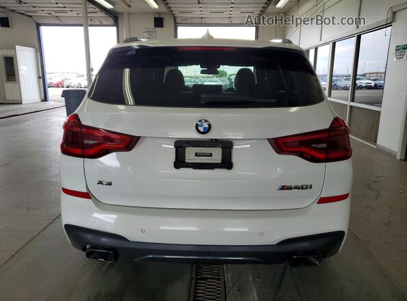 5UXTS3C52J0Z01872 2018 BMW X3 Белый Вид сзади