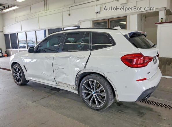 5UXTS3C52J0Z01872 2018 BMW X3 Белый Задняя левая четверть
