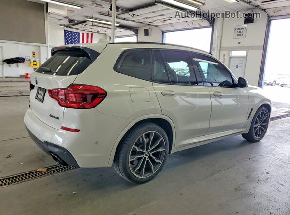 5UXTS3C52J0Z01872 2018 BMW X3 Белый Задняя правая четверть