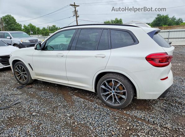 5UXTS3C52KLR73350 2019 BMW X3 Белый Задняя левая четверть