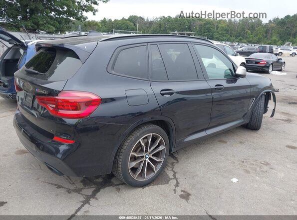 5UXTS3C53J0Y97749 2018 BMW X3 Синий Задняя правая четверть