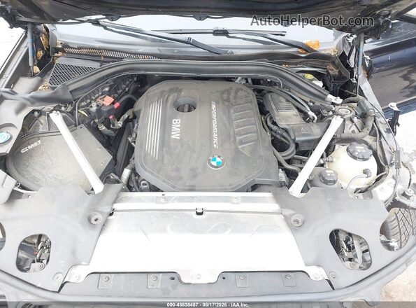 5UXTS3C53J0Y97749 2018 BMW X3 Синий Вид сзади